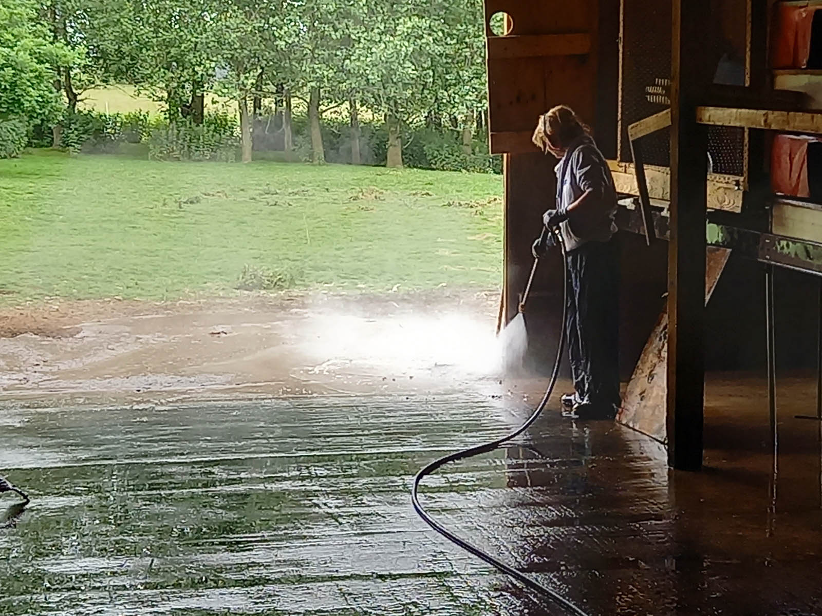 Pressure Washing IPS Poultry